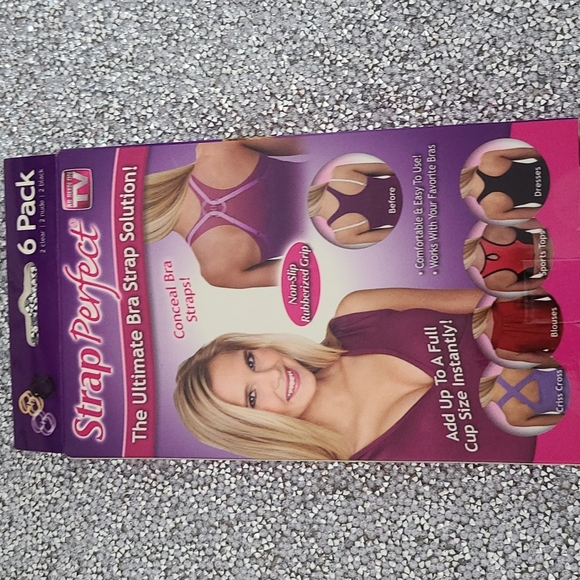 Strap Perfect Intimates & Sleepwear New 6pk Strap Perfect